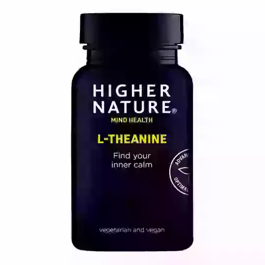 Higher Nature L-Theanine x 90 Veg Capsules